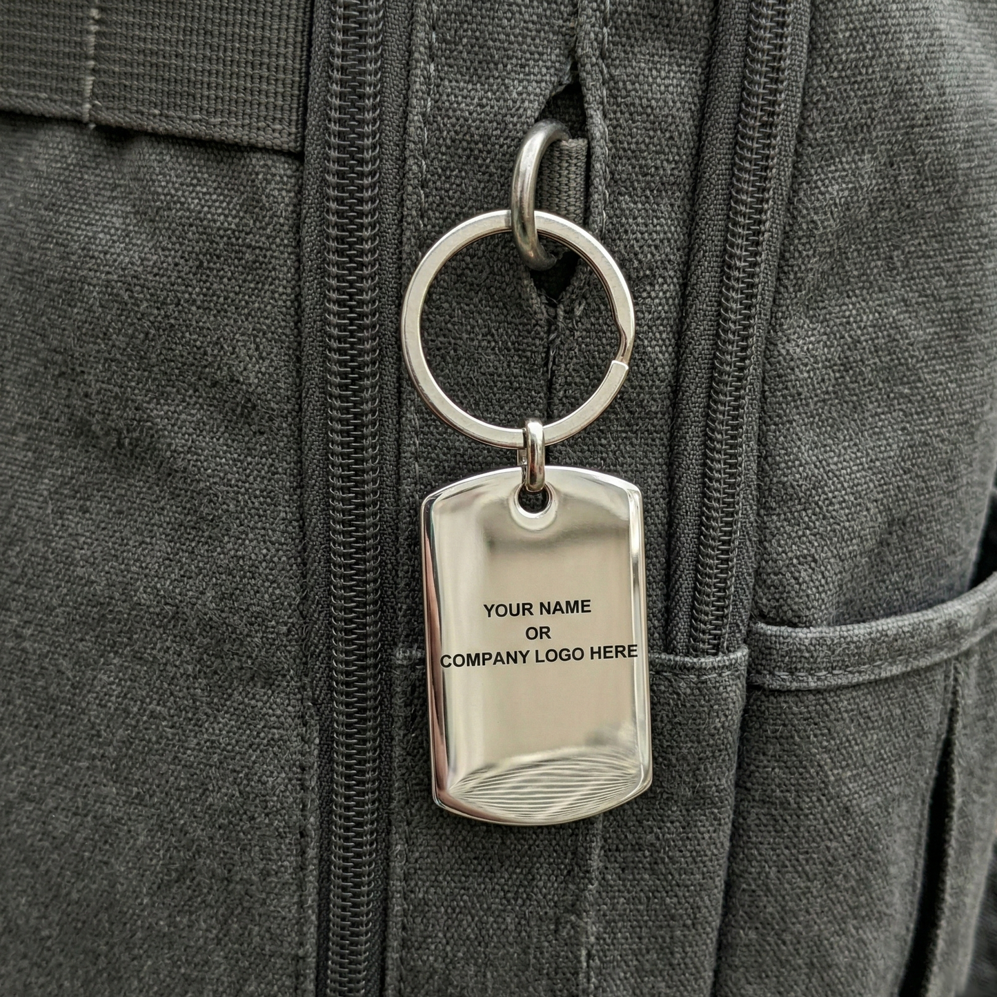Custom Stainless Steel Keychain
