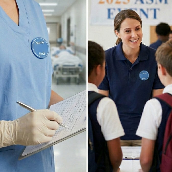 Customise your own Name Badge