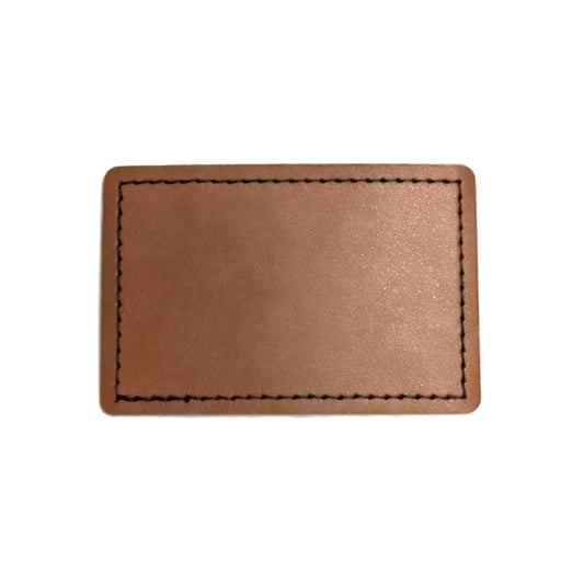 Brown Faux Leather Patch